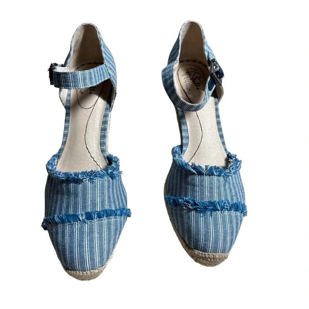 NWT‎ Life Stride Espadrille Wedges